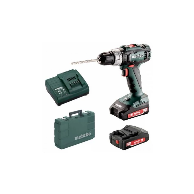 METABO AKKUS FÚRÓ- CSAVARBEHAJTÓ BS18L LI-ION 18V 2X2AH AKKUVAL 602321500