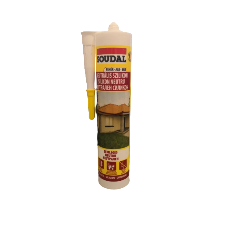 NEUTRÁLIS SZILIKON PASZTA SOUDAL FEHÉR 280 ML
