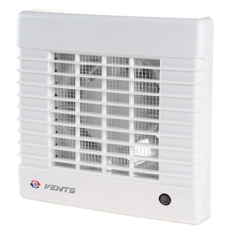 VENTILÁTOR (AXIÁLIS) VENTS 150 MAL AUT. ZSALUS, GOLYÓSCSAP. 26 W 295 M3/Ó 39 DB