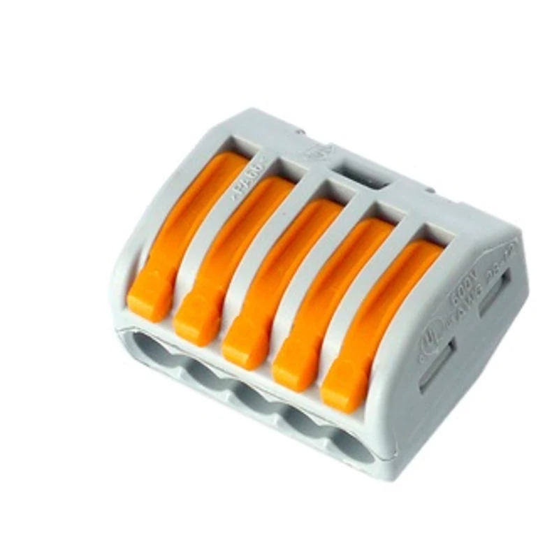 WAGO 222-415 (OLDHATÓ) 5X0,08-4 MM2 VEZETÉKÖSSZEKÖTŐ