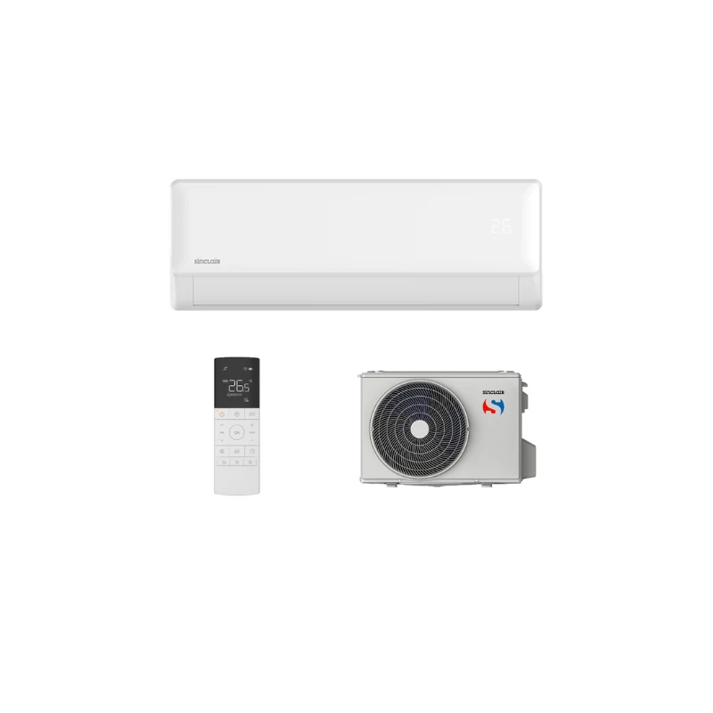 SINCLAIR GALAXIS 09 (SIM-09BIG/I - SOM-09BIG/O) (KOMPRESSZOR ÉS CSEPPTÁLCA FŰTÉS) KLÍMA MONO OLFALI SZETT 2,6 kW 