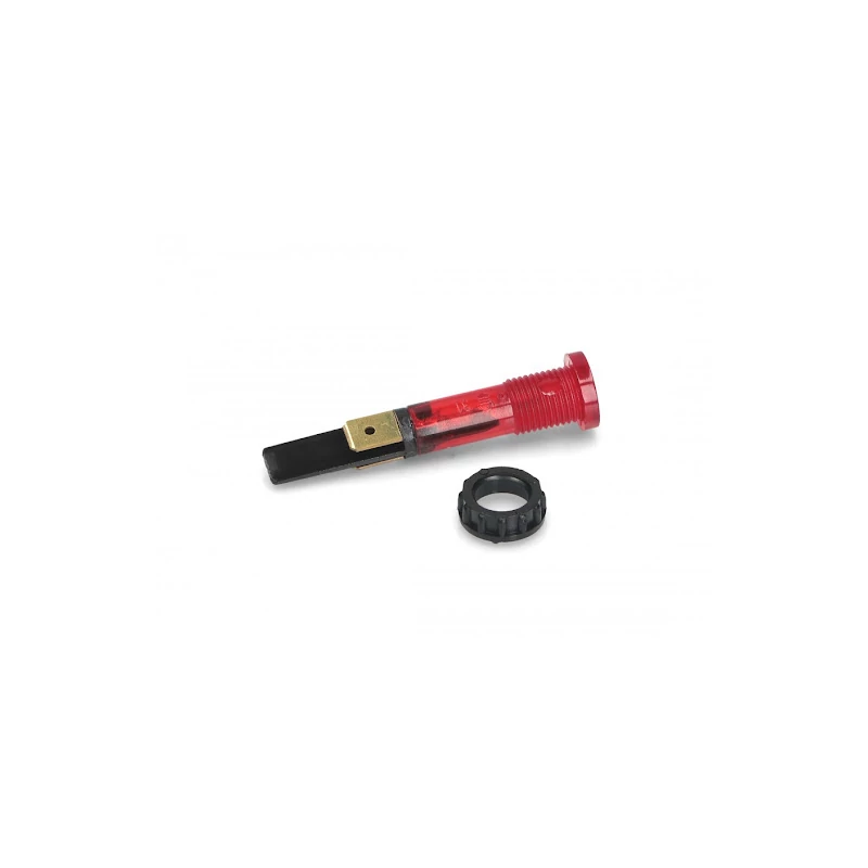 JELZŐFÉNY PIROS KEREK 230V FEJ Ø13,5MM, FURAT Ø10MM SWT725UN