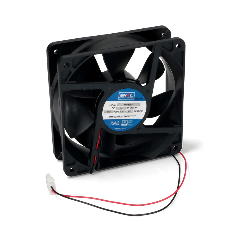 VENTILÁTOR KERETES SKL 120X120X38 MM 7,2W 12/24V ( VEZETÉKES ) MTF606RF