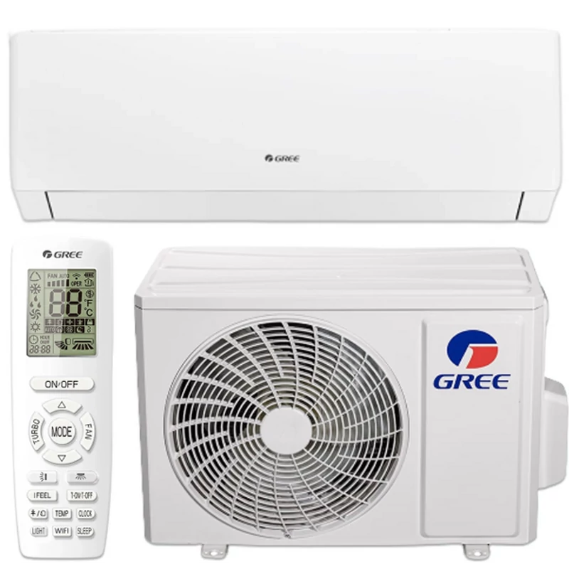 GREE PULSE (GWH18AGD-K6DNA1D/O / GWH18AGD-K6DNA1D/I) KLÍMA MONO OLDALFALI SZETT 5,0 KW