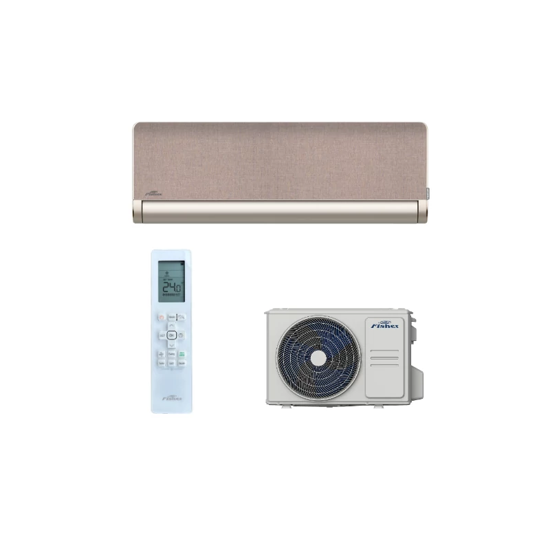 FISHER (FSAIF-ART-124AE3-G-BR/I / FSAIF-ART-124AE3-G-BR/O) KLÍMA MONO OLDALFALI SZETT ARANY 3,5KW
