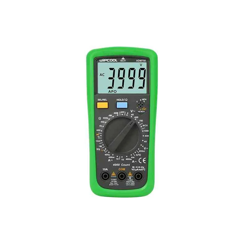 WIPCOOL DIGITÁLIS MULTIMÉTER ADM750
