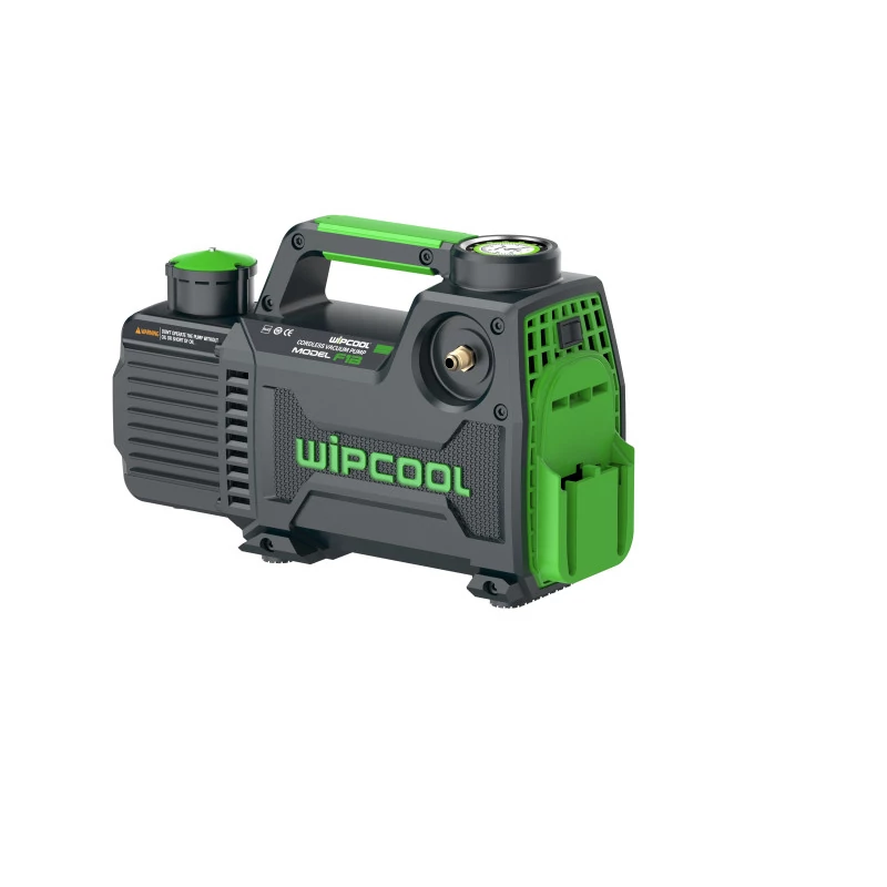 WIPCOOL VÁKUUMSZIVATTYÚ 2F0BR 42L/MIN MANOMÉTER + SZELEP, R32 (AKKUMULÁTOR NÉLKÜL)
