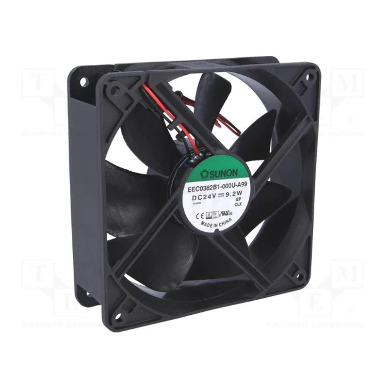 VENTILÁTOR KERETES SUNON (MEC0382V1-000U-A99) 120X120X38 MM 24 V DC (VEZETÉKES)