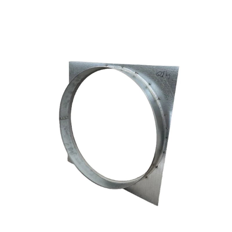 LÉGTECHNIKAI CSATLAKOZÓCSONK ACÉL (STUCNI) 450 MM