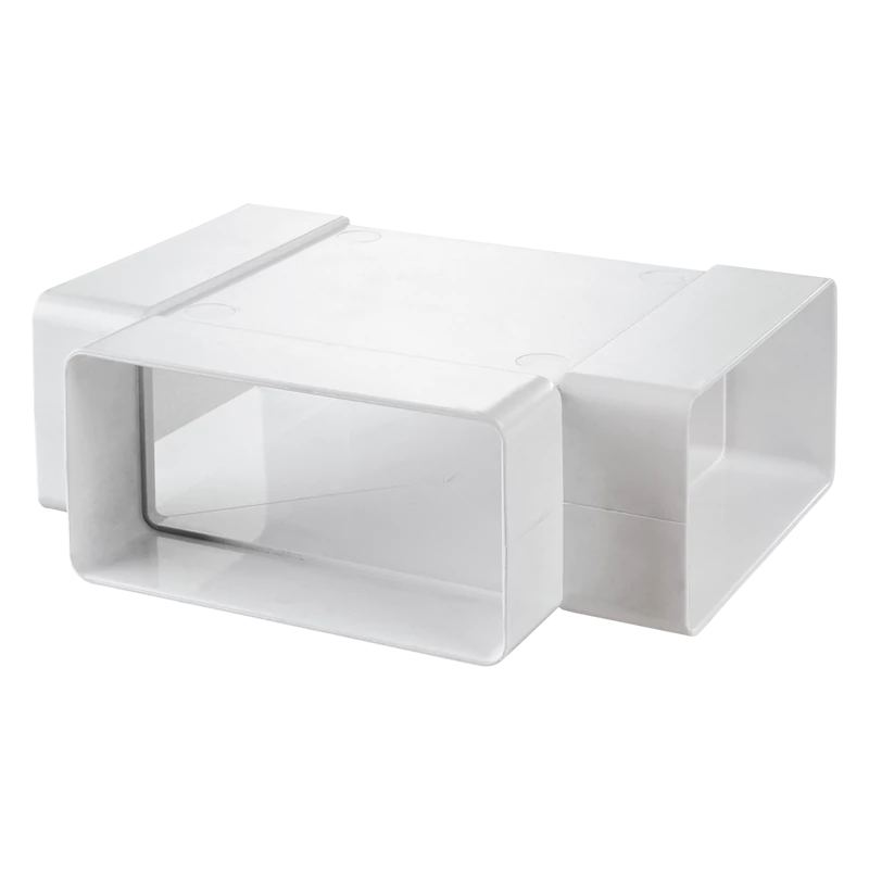 VENTS 535 P MŰANYAG T IDOM, 55*110 MM ÁTMÉRŐJŰ NÉGYSZÖG LÉGCSATORNÁHOZ