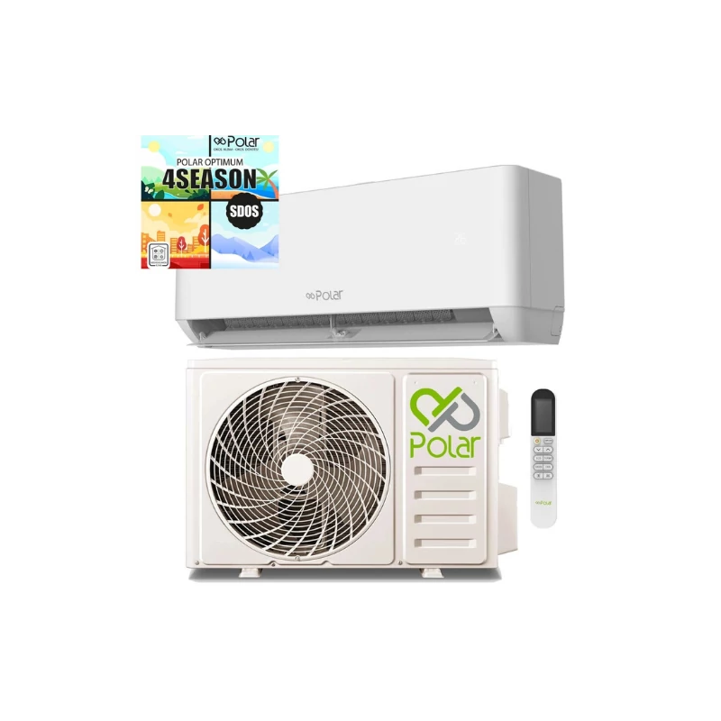 POLAR 4SEASON 25SDOS (OPTIMUM) (SIEH0025SDOS / SO1H0025SDO) KLÍMA MONO OLDALFALI SZETT 2,5KW