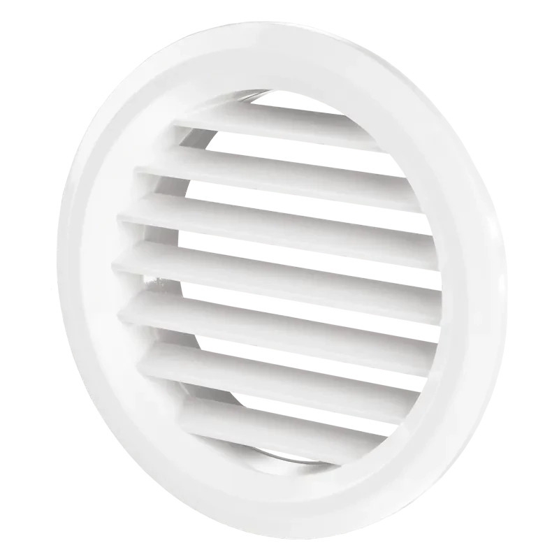 VENTS MV 50/2 BVS KEREK SZELLŐZŐRÁCS 50 MM CSŐTOLDATTAL SZÚNYOGHÁLÓVAL FEHÉR (2 DB/CS)