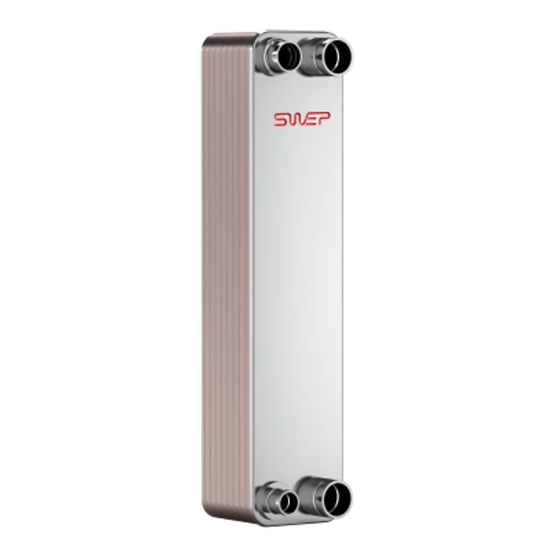 SWEP MÉRETEZETT LEMEZES HŐCSERÉLŐ VRK-B85HX60, 12-16 KW