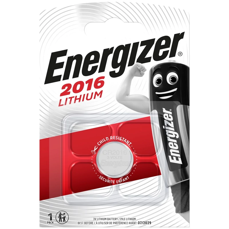 ENERGIZER GOMBELEM LÍTIUM CR2016 B1