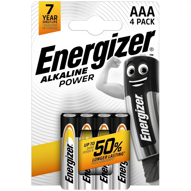 ENERGIZER POWER ALKÁLI MIKRO ELEM AAA B4 (4DB/CSOMAG)
