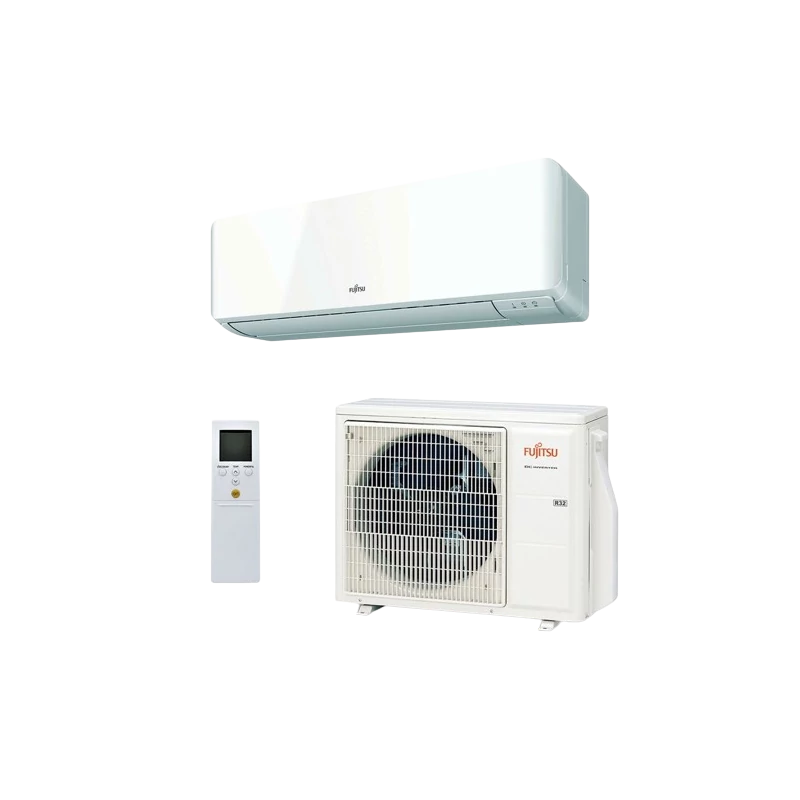 FUJITSU (ASYG12KMCF / AOYG12KMCC) KLÍMA OLDALFALI MONO SPLIT SZETT 3,4KW