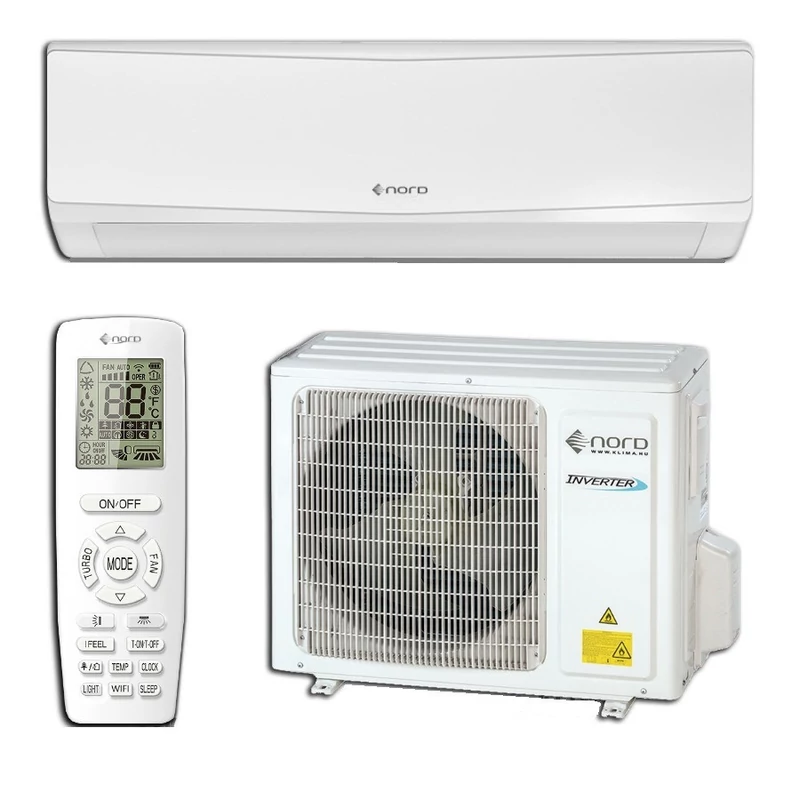 NORD RAC YUMA (NWH12AGB-K6DNA1A/NWH12ALB-K6DNA2A) (GREE) KLÍMA MONO OLDALFALI SZETT 3,2KW