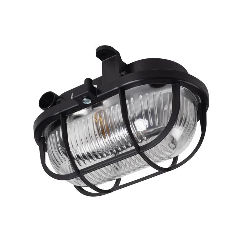 KANLUX LÁMPATEST MILO 7040T/P-B HAJÓLÁMPA FEKETE