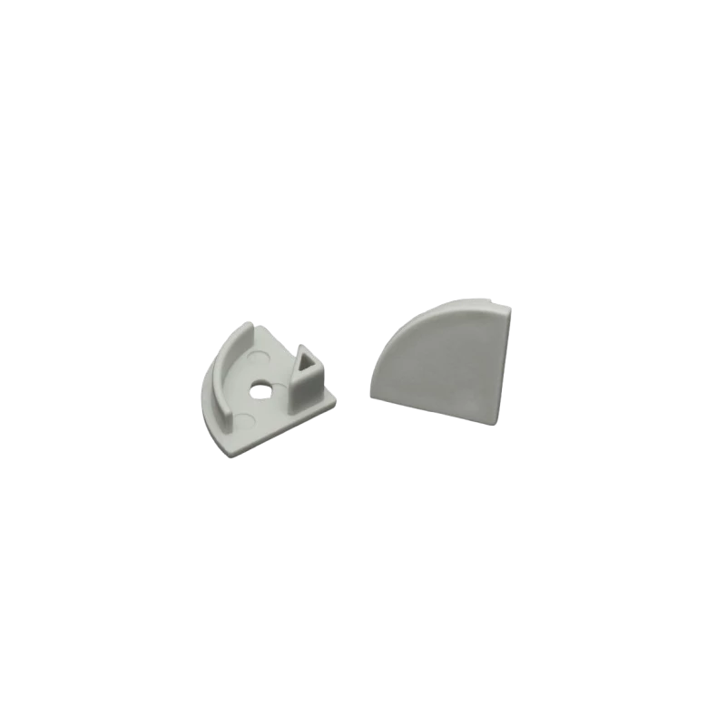 LED ALUMÍNIUM PROFIL SÍN SAROK VÉGZÁRÓ A 41012A1 / 41012A2 LED PROFILHOZ