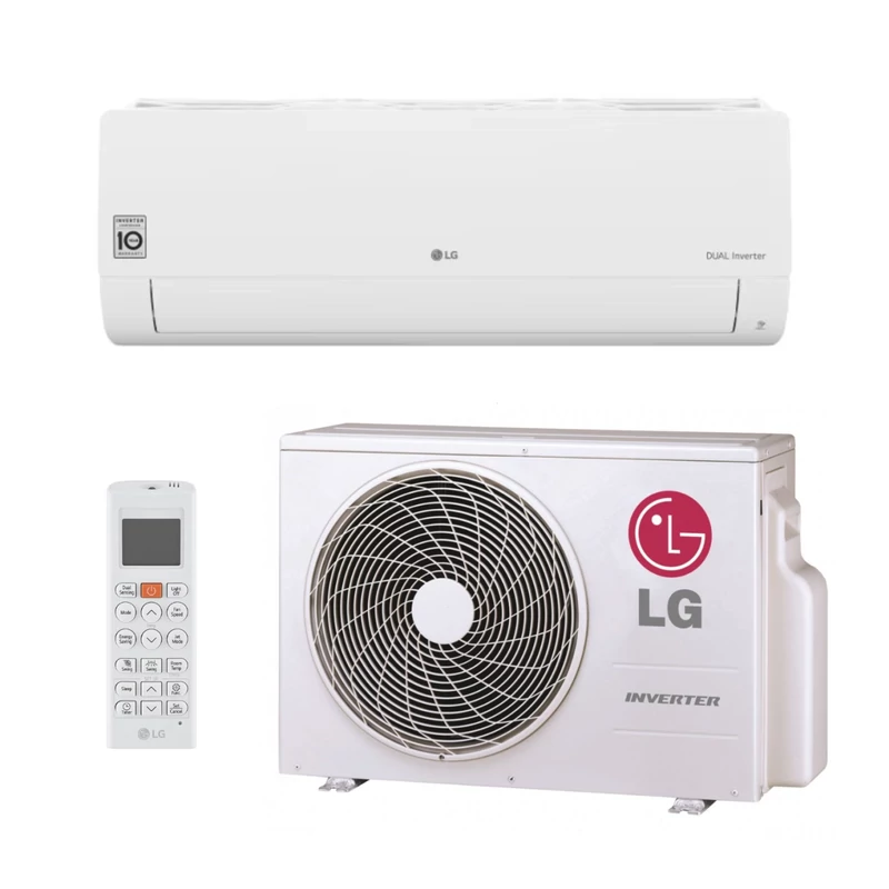 LG S12ET SILENCE 2 (S12ET.NSJ/S12ET.UA3) KLÍMA MONO OLDALFALI SZETT 3,5KW