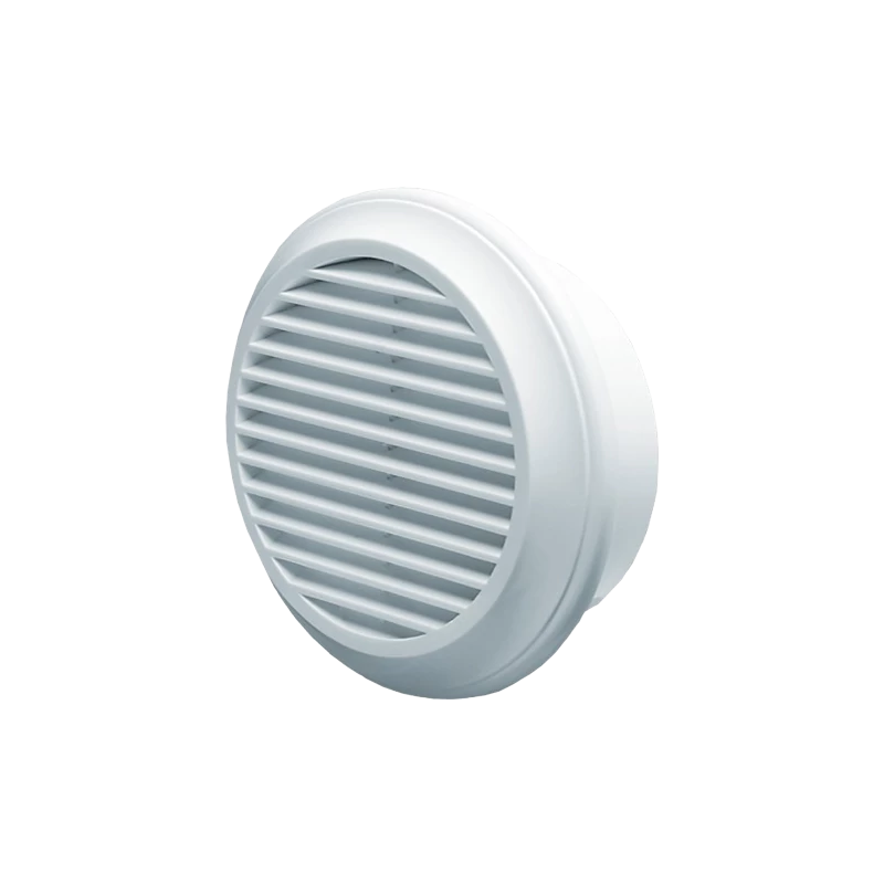 BLAUBERG DECOR KEREK SZELLŐZŐRÁCS 150MM CSŐTOLDATTAL, SZÚNYOGHÁLÓVAL, UV ÁLLÓ