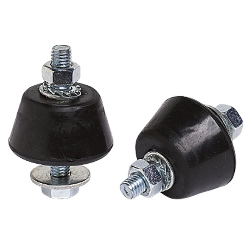 KLÍMA KÜLTÉRI REZGÉSCSILLAPÍTÓ GUMIBAK VECAMCO M8 CSAVAROS 35X25MM (50KG TEHERBÍRÁS ÖSSZESEN) 4DB/CSOMAG