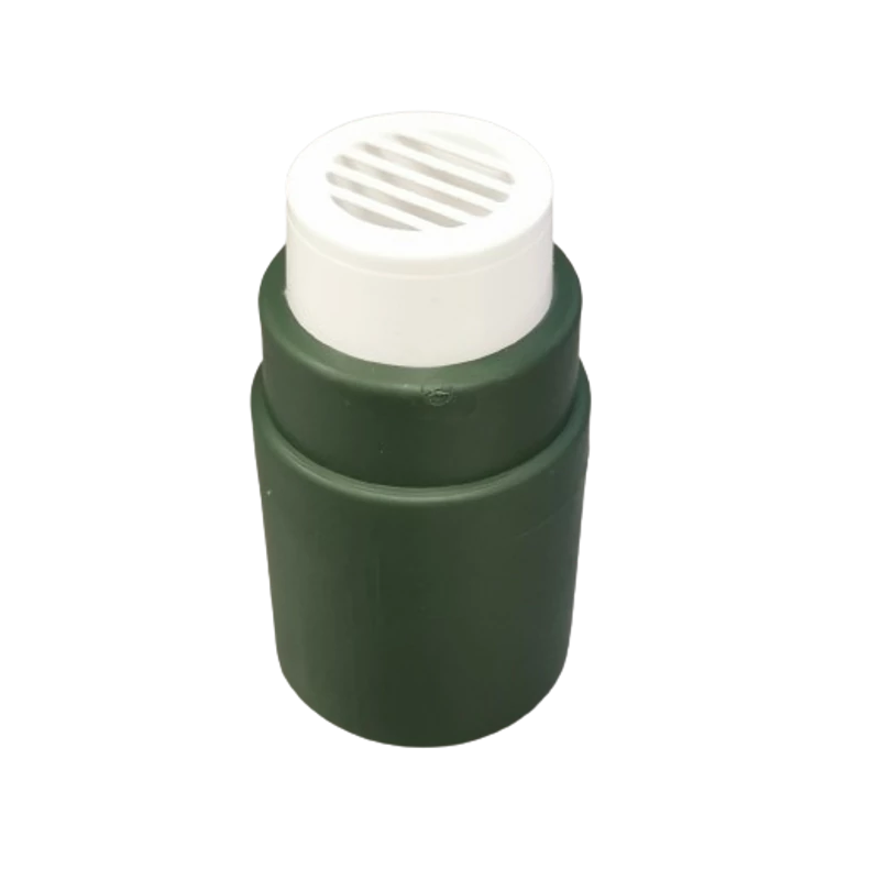 VECAMCO CSEPPVÍZCSŐ BOGÁR RÁCS ELLENI 25MM ZÖLD