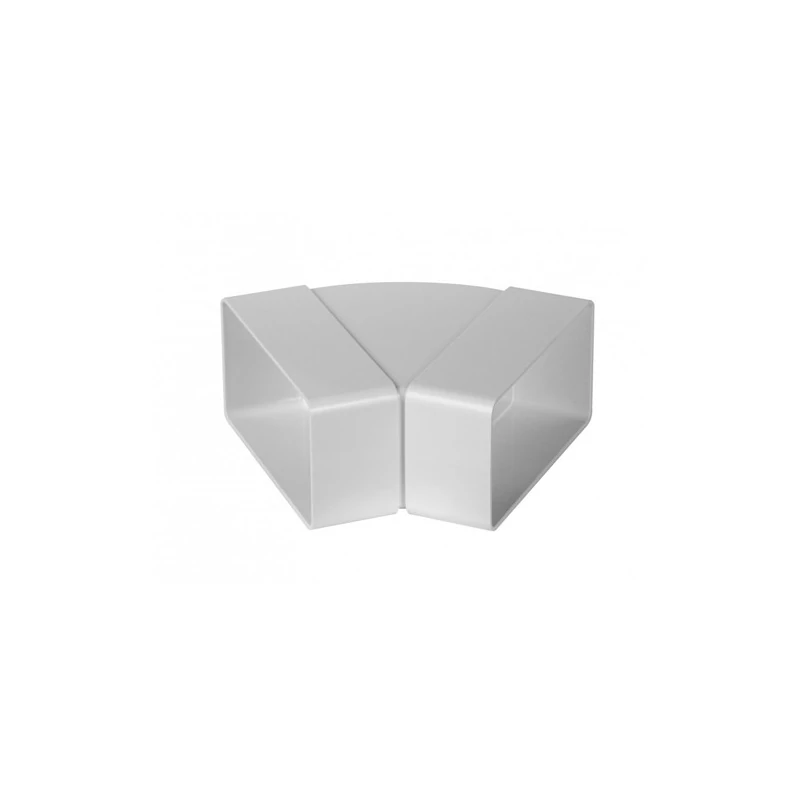 AWENTA LAPOSCSATORNA KÖNYÖKIDOM VÍZSZINTES 55X110 MM 45° MŰANYAG KP55-24/45