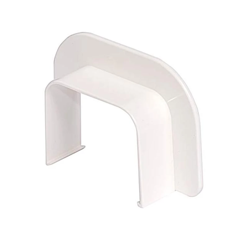 CONPAM65 DEKORCSATORNA FEHÉR 65X50 MM PEREMES FALI CSATLAKOZÓ/TAKARÓ (9801-111-08)