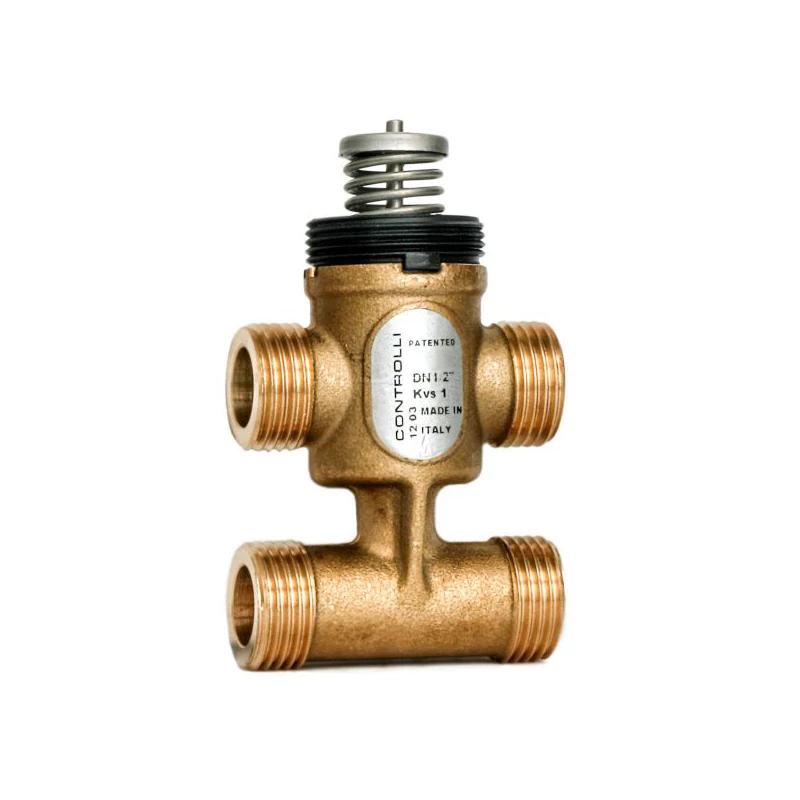 FAN-COIL NÉGYJÁRATÚ SZELEP CONTROLLI VTX13P4 1/2" KVS1,6