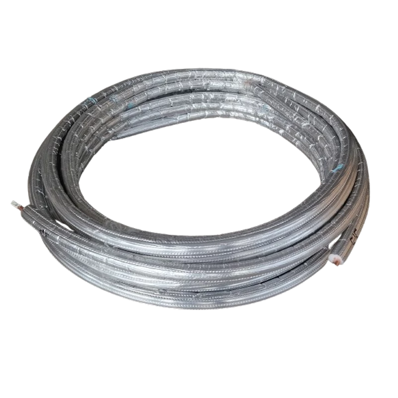 SZIGETELT LÁGY RÉZCSŐ 3/8"X1MM (10MM)(25FM/TEKERCS) 6MM-ES SZIGETELÉS (VEGYTISZTA) ALUKASÍROZOTT EBRILLE