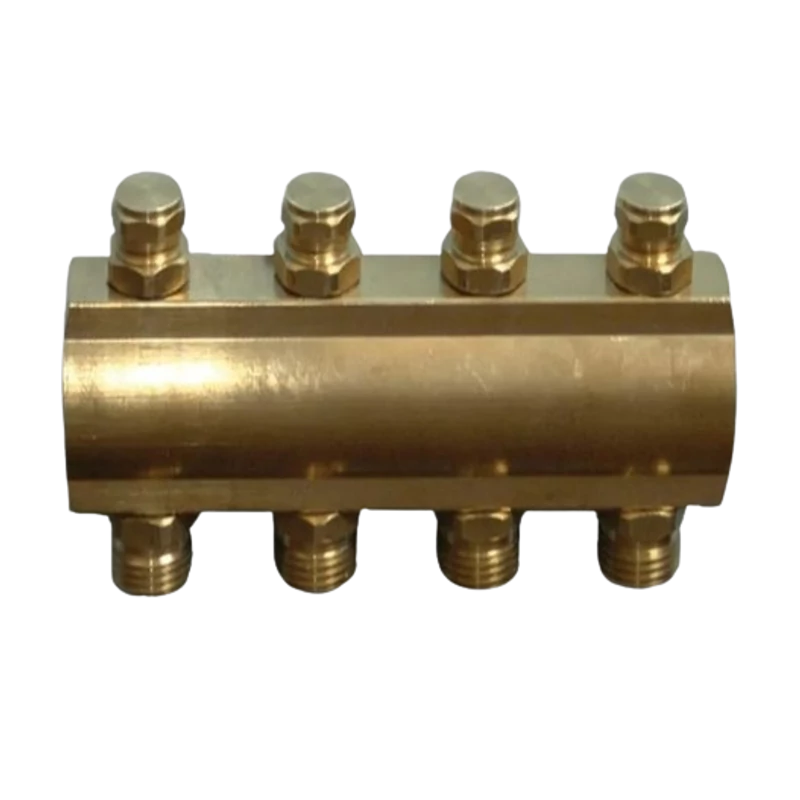 COMPUTHERM MF02 BEÉPÍTETT SZELEPES 1"-OS 4 LEÁGAZÁSOS OSZTÓ