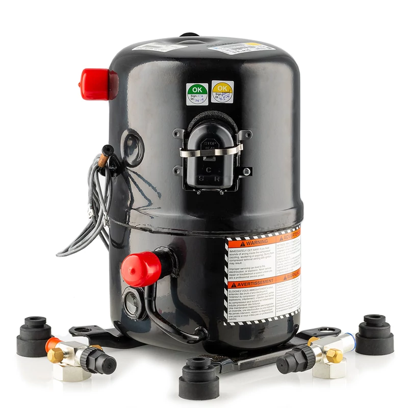 KOMPRESSZOR LUNITE FH2511Z-XG Három fázis. R404a/R452a, LBP, 400/460V, 50/60Hz. Lökettérfogat:74,2cc