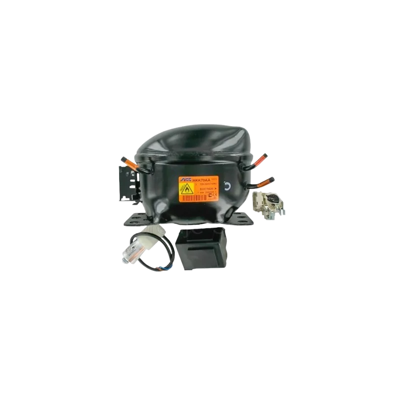 HÁZTARTÁSI KOMPRESSZOR ACC/CUBIGEL HKK70AA R600A LBP 6,6 CM³ (SZÁLLÍTÓ TELJESÍTMÉNY: 1,2 M3/H)