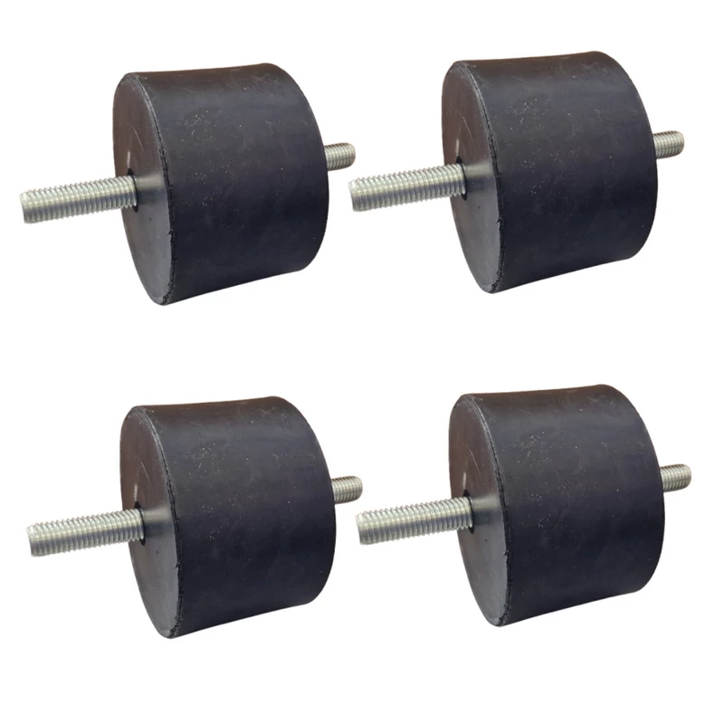 KLÍMA KÜLTÉRI REZGÉSCSILLAPÍTÓ GUMIBAK TECNOSYSTEMI S125 SCC500025 125X80 M18 (240KG TEHERBÍRÁS / ÖSSZESEN) 4DB/CSOMAG