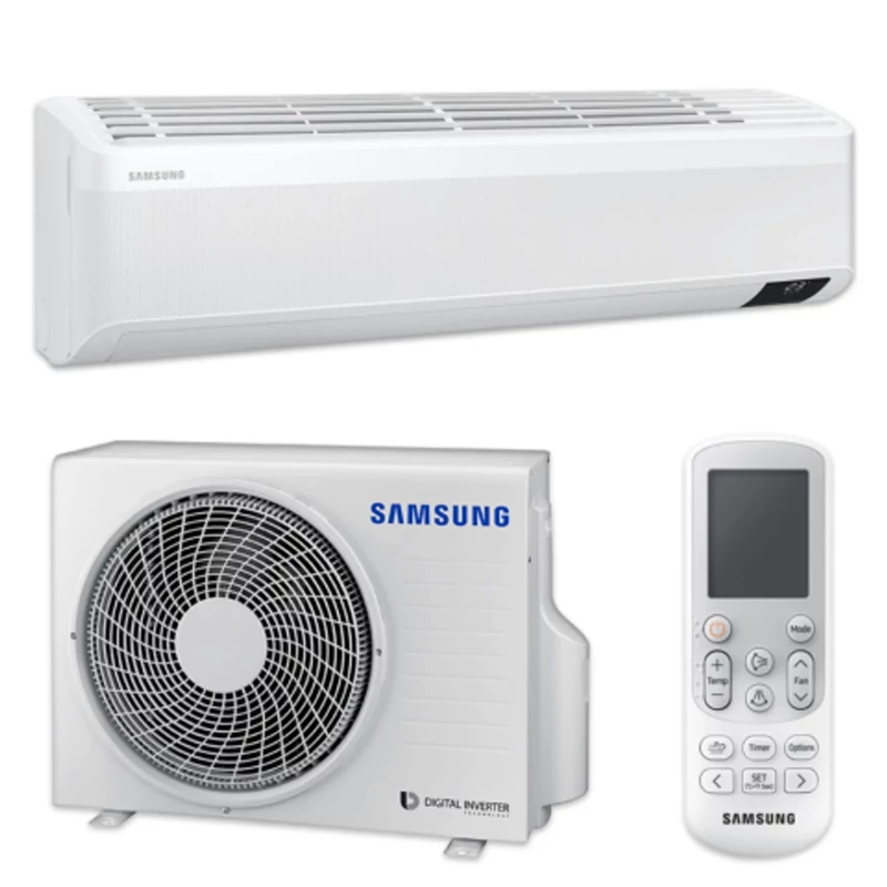 SAMSUNG WIND-FREE COMFORT (AR18TXFCAWKNEU / AR18TXFCAWKXEU) KLÍMA MONO OLDALFALI SZETT 5KW