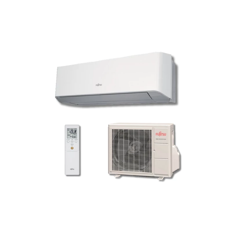 FUJITSU (ASYG12LMCE / AOYG12LMCE) R410A KLÍMA MONO OLDALFALI SZETT 3,4KW