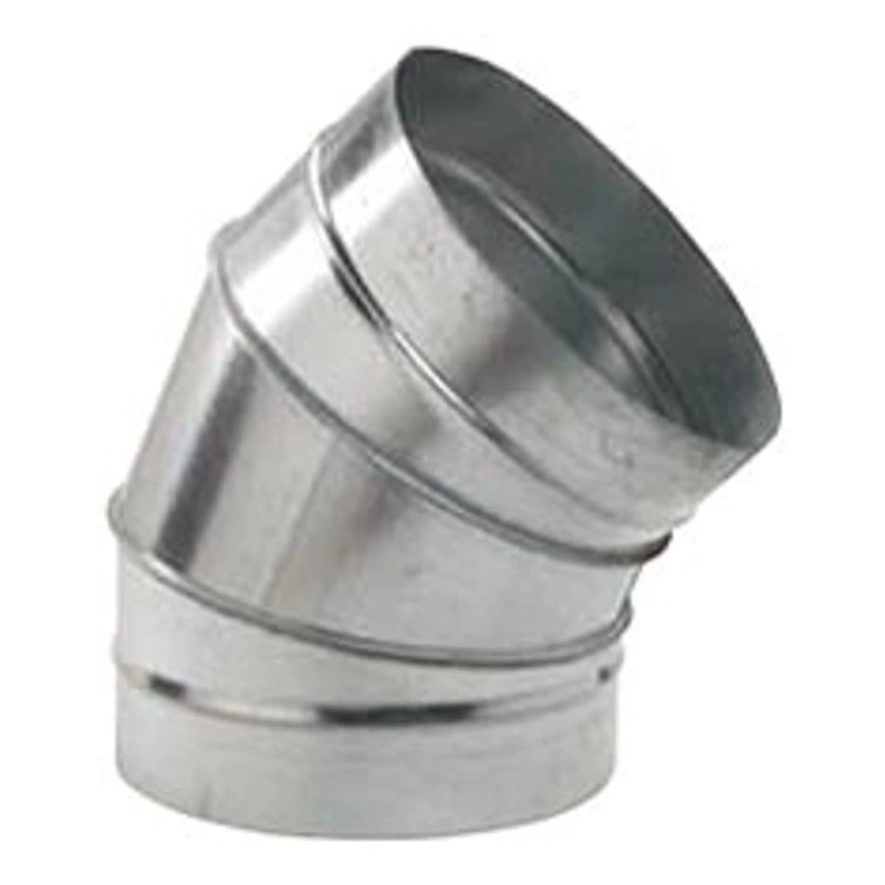LÉGTECHNIKAI KÖNYÖKIDOM 45° FÉM 250MM