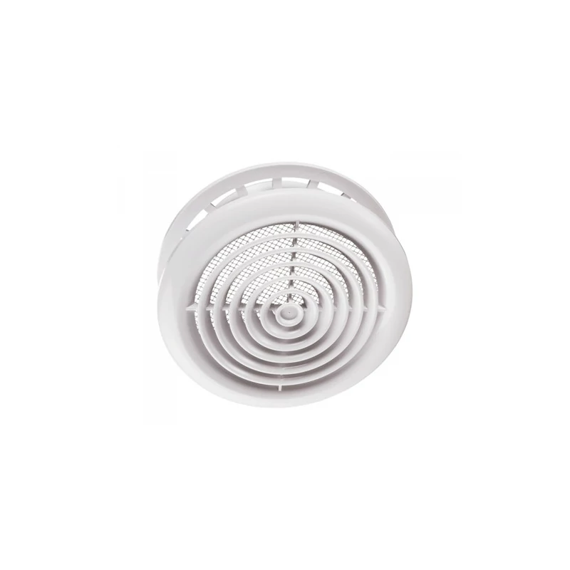 VENTS MV 150 PFS SZELLŐZŐRÁCS MENNYEZETI DIFFÚZOR CSŐKÖTŐVEL, SZÚNYOGHÁLÓVAL, ELLENKARIMÁVAL