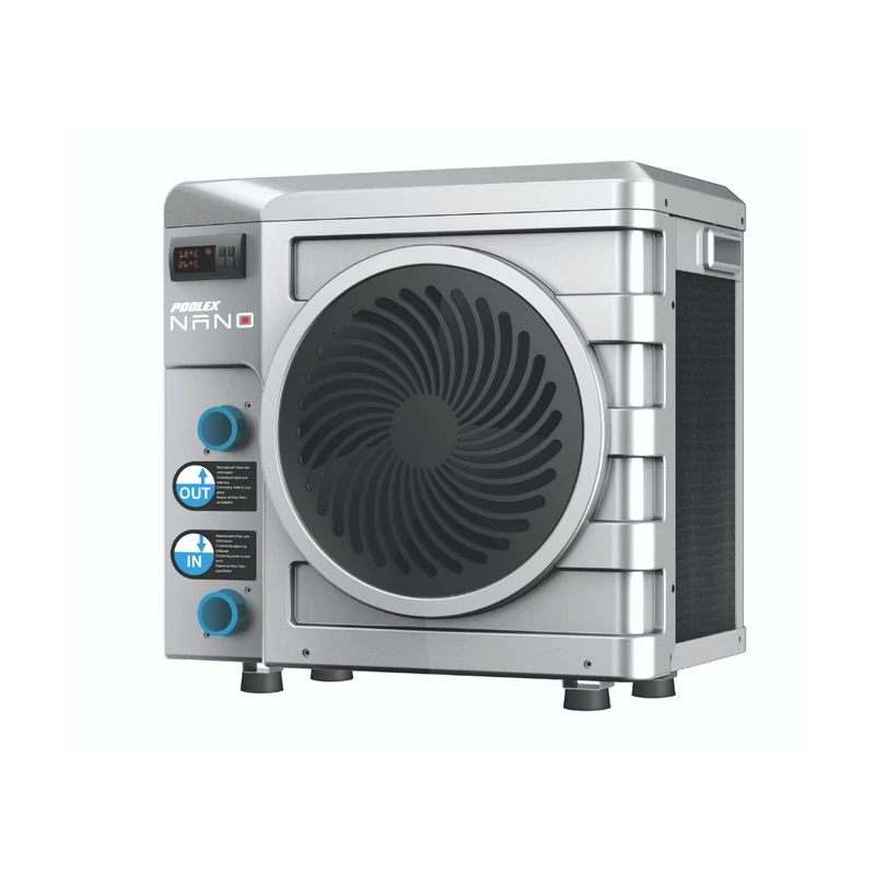 MEDENCE HŐSZIVATTYÚ HSZ 620 POOLEX NANO SILVER MAX. 20 M3-ES MEDENCÉHEZ
