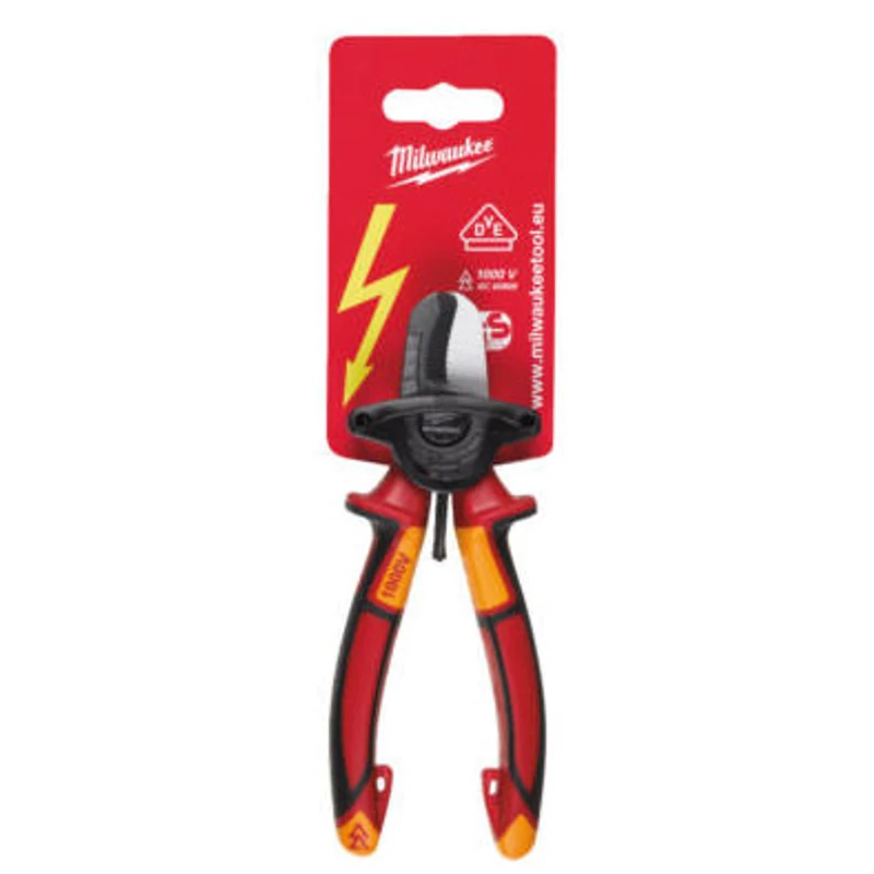 MILWAUKEE KÁBELVÁGÓ FOGÓ SZIGETELT 160MM 1000V