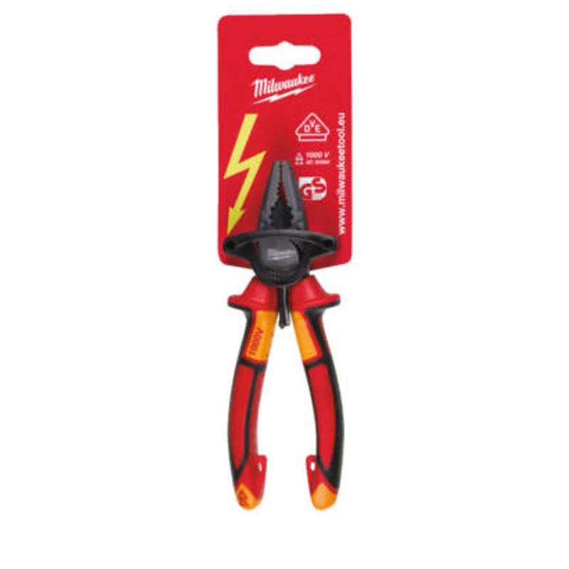 MILWAUKEE KOMBINÁLT FOGÓ SZIGETELT 180MM 1000V