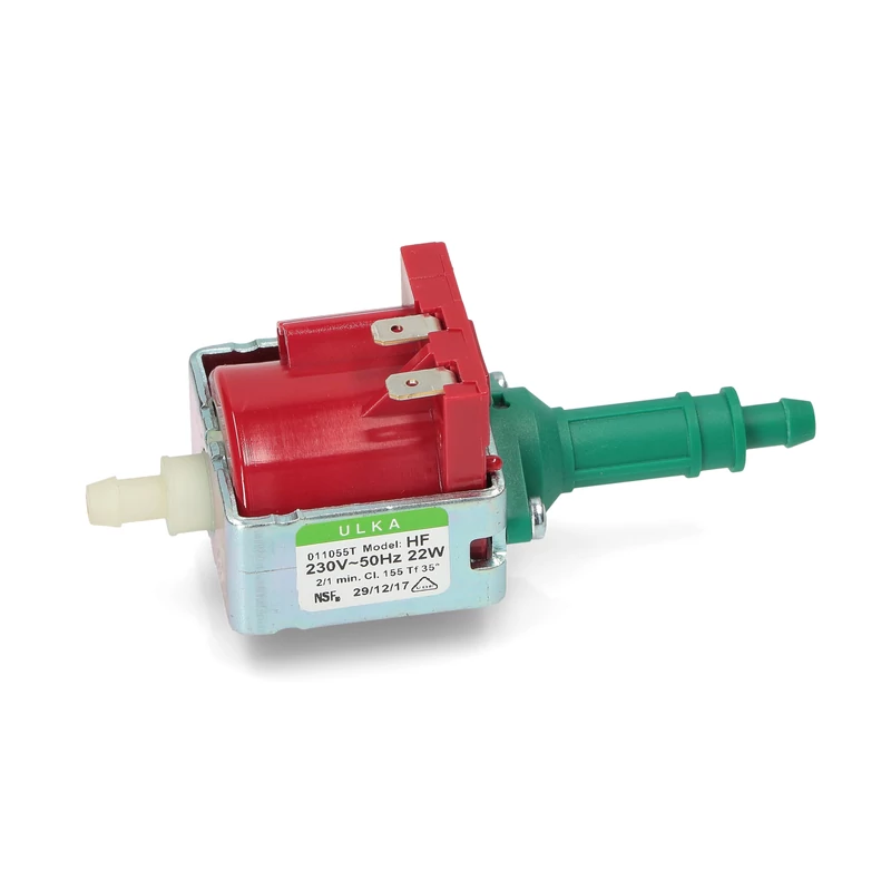 ULKA MEMBRÁN SZIVATTYÚ 22 W 230 V HF 2/L MIN IRN301UN (MŰANYAG VÉGŰ) MÁGNESES / REZGŐ / TAKARÍTÓGÉP / KÁVÉGÉP / MAGASNYOMÁSÚ / VÍZPUMPA