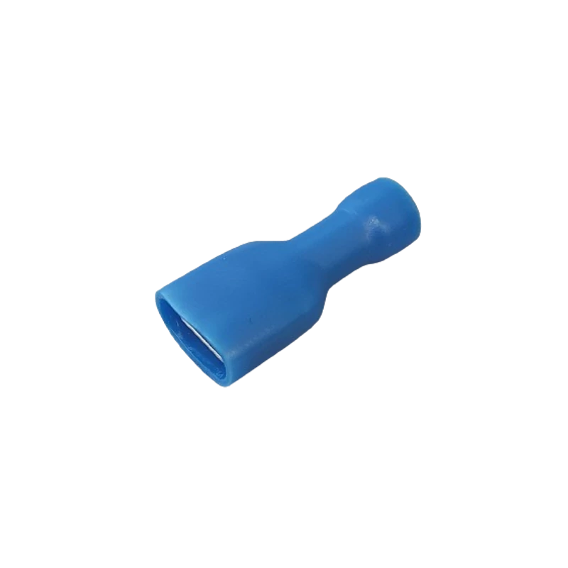 CSÚSZÓSARU HÜVELY TELJESEN SZIGETELT KÉK 1,5-2,5 MM2 6,35X0,8 MM KTCSH6