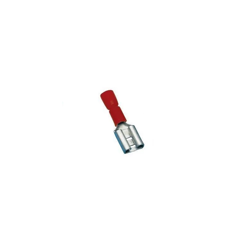 CSÚSZÓSARU SZIGETELT HÜVELY PIROS 1,5 MM2 4,8×0,8MM TR-PCSH5