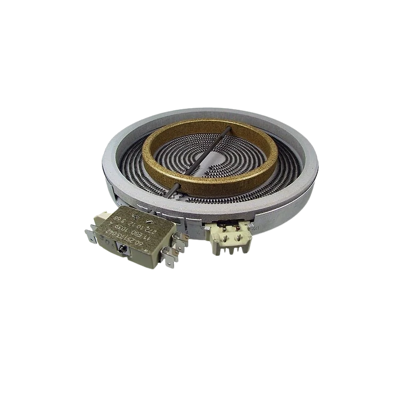 FŐZŐLAP KERÁMIA DUPLA KÖRÖS 1500 W / 650 W 200 MM