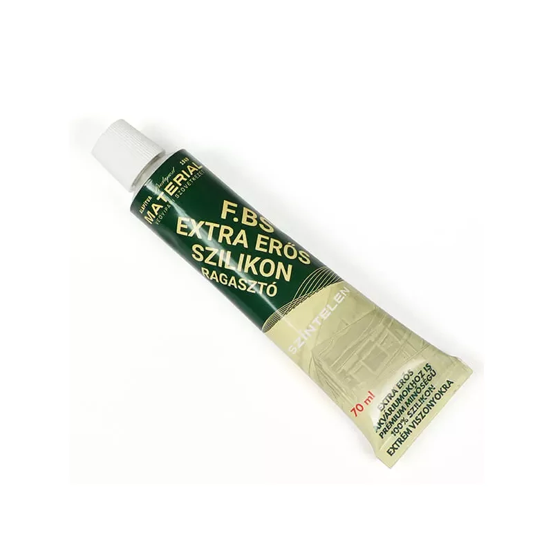 FBS SZILIKONOS RAGASZTÓ TÖMÍTŐ ANYAG SZINTELEN - 50°C + 200°C 70 ML