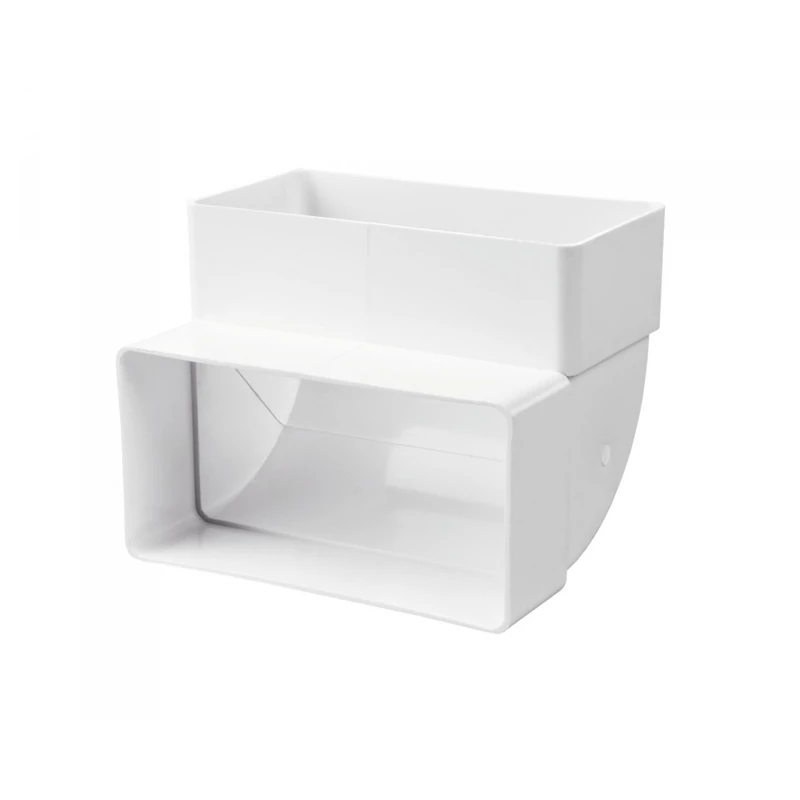 LAPOSCSATORNA KÖNYÖKIDOM FÜGGŐLEGES 60X204 MM 90° MŰANYAG 8282, KP204-25
