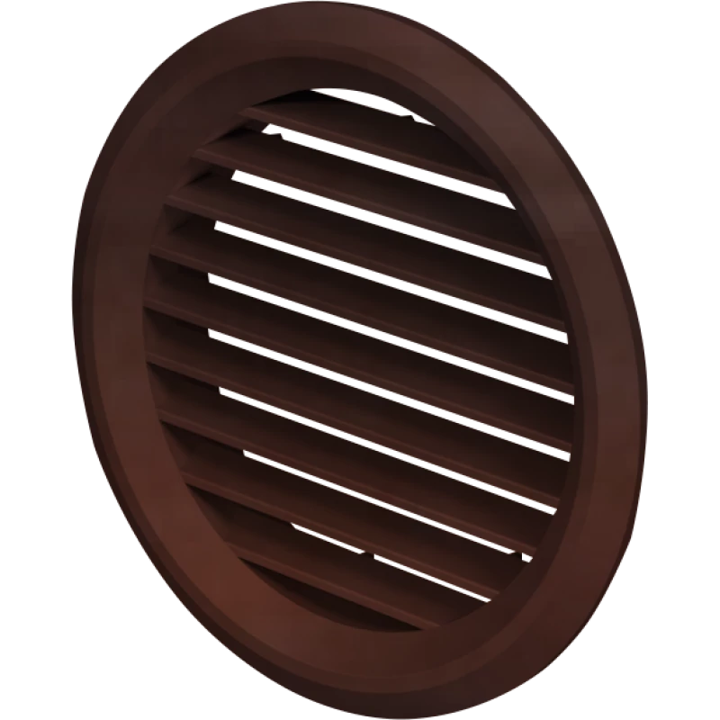 VENTS MV 150 BVS KEREK SZELLŐZŐRÁCS 150 MM CSŐTOLDATTAL SZÚNYOGHÁLÓVAL BROWN