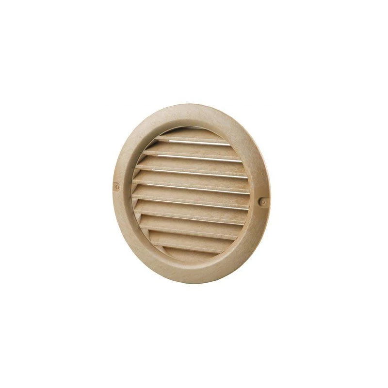 VENTS MV 125 BVS KEREK SZELLŐZŐRÁCS 125 MM CSŐTOLDATTAL SZÚNYOGHÁLÓVAL LGHT OAK